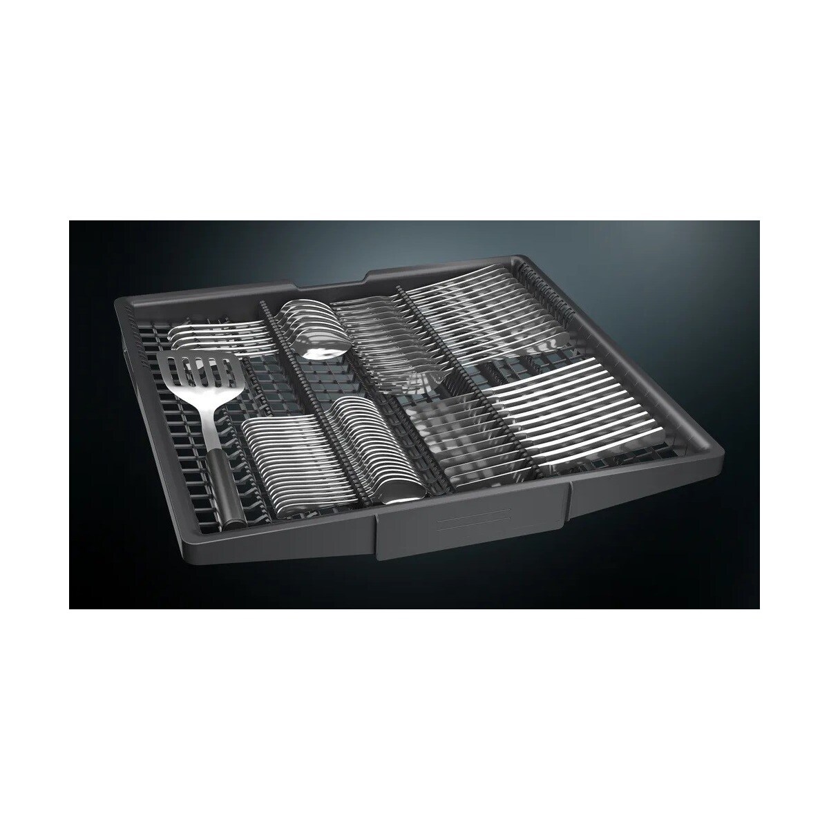 Máquina de Lavar Loiça Siemens iQ500 SN25ZI08CE 3º Cesto, aquaStop Home Connect de 14 Conjuntos e 60 cm - Inox Lacado Aço Inoxidável Anti-Impressões Digitais-7