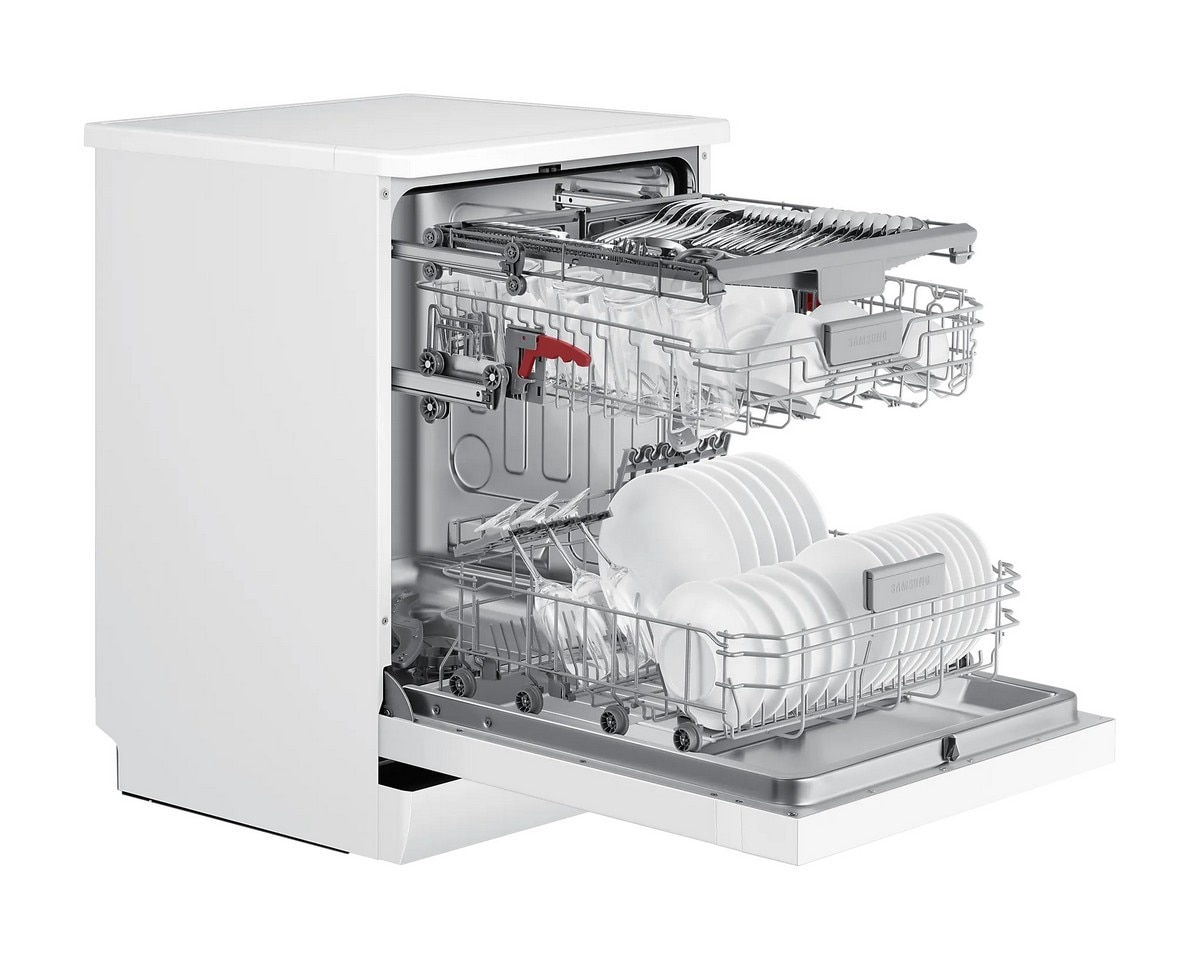 Máquina de Lavar Loiça Samsung DW60CG550FWQ Carga Frontal de 14 Conjuntos e de 59,8 cm - Branco Branco-5