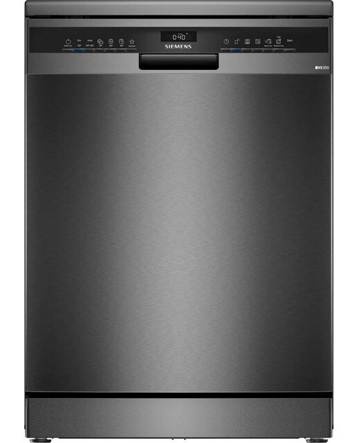 Imagem 0 de Máquina de Lavar Loiça Siemens iQ300 SN23EC03ME de 14 Conjuntos e 60 cm - Black Inox