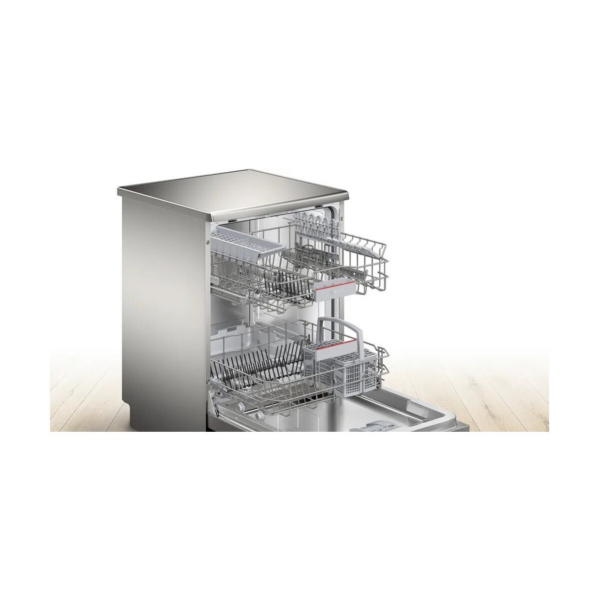 Máquina de Lavar Loiça Bosch Serie 4 SMS4HTI00E de 13 Conjuntos e de 60 cm - Inox Lacado Inox-7