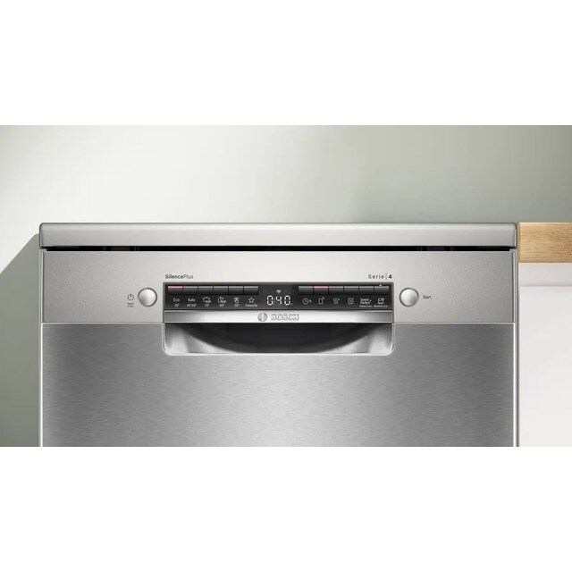 Máquina de Lavar Loiça Bosch Serie 4 SMS4ECI28E de 14 Conjuntos, 3º Cesto e de 60 cm - Aço Antidedadas Aço inoxidável-7