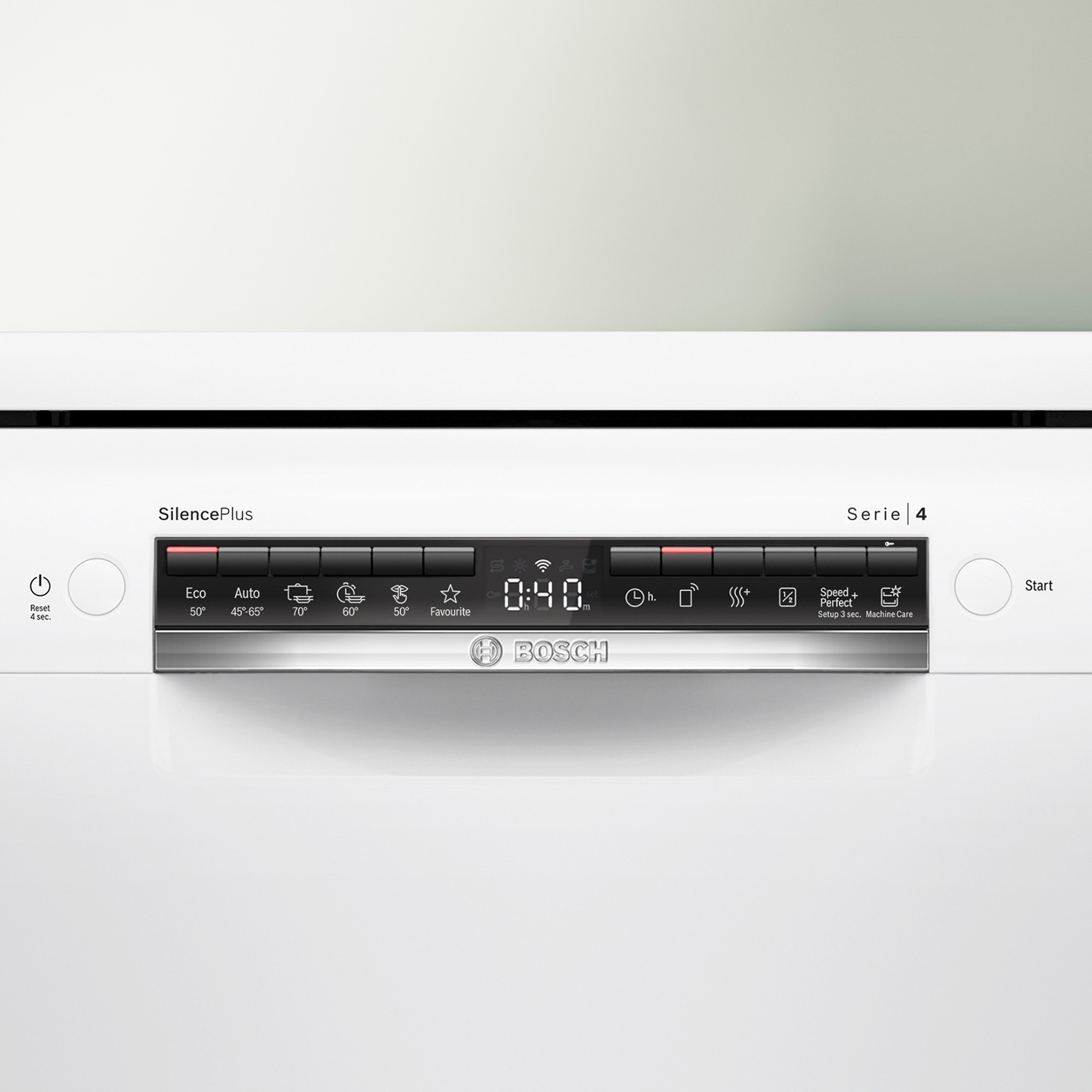 Máquina de Lavar Loiça Bosch Serie 4 SMS4ECW28E de 14 Conjuntos, 3º Cesto e de 60 cm - Branco Branco-4