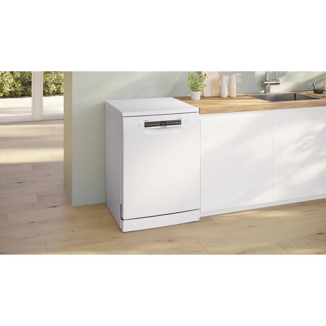 Máquina de Lavar Loiça Bosch Serie 4 SMS4ECW28E de 14 Conjuntos, 3º Cesto e de 60 cm - Branco Branco-8