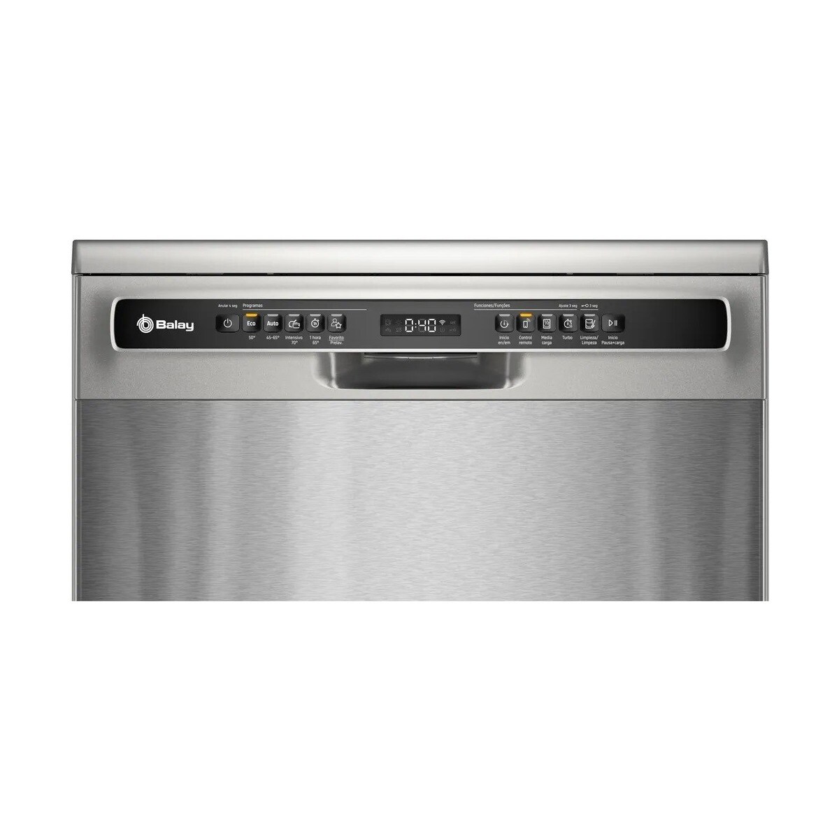 Máquina de Lavar Loiça Balay 3VS5011IA de 13 Conjuntos e de 60 cm - Aço Antidedadas Aço inoxidável-2