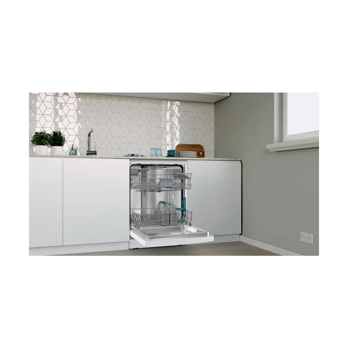 Máquina de Lavar Loiça Balay 3VS5011BA de 13 Conjuntos e de 60 cm - Branco Branco-7