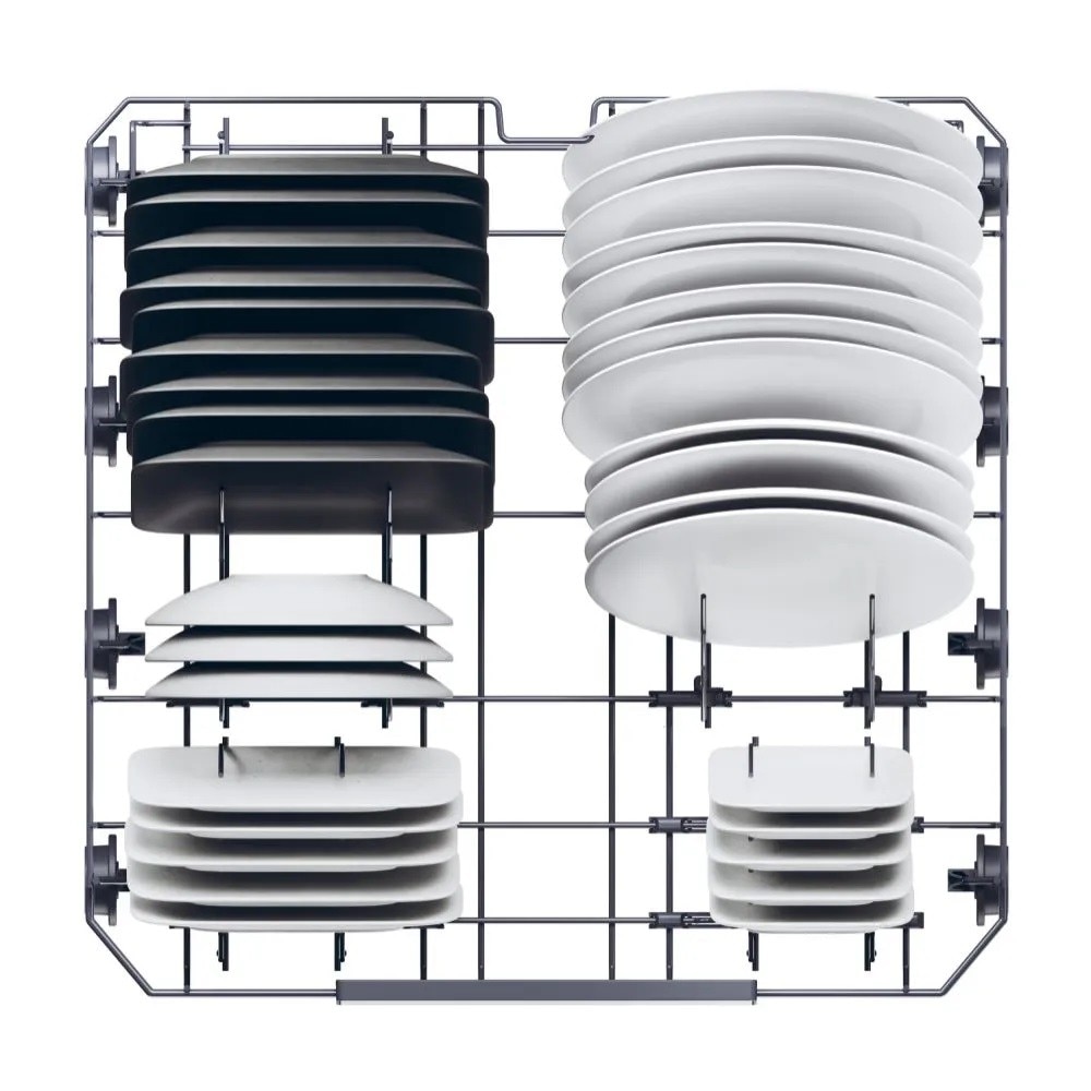 Máquina de Lavar Loiça Haier I-Pro Shine Série 7 XF 4A4M4PDX de 14 Conjuntos, 3º Cesto e de 59,7 cm - Inox 8