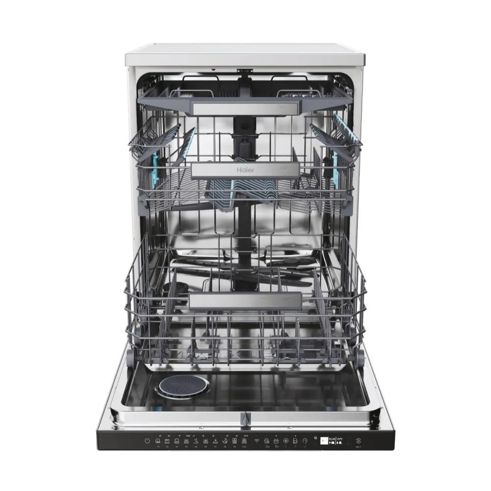 Máquina de Lavar Loiça Haier I-Pro Shine Série 5 XF 6B0M3PDX de 16 Conjuntos, 3º Cesto e de 59,7 cm - Inox Inox-4
