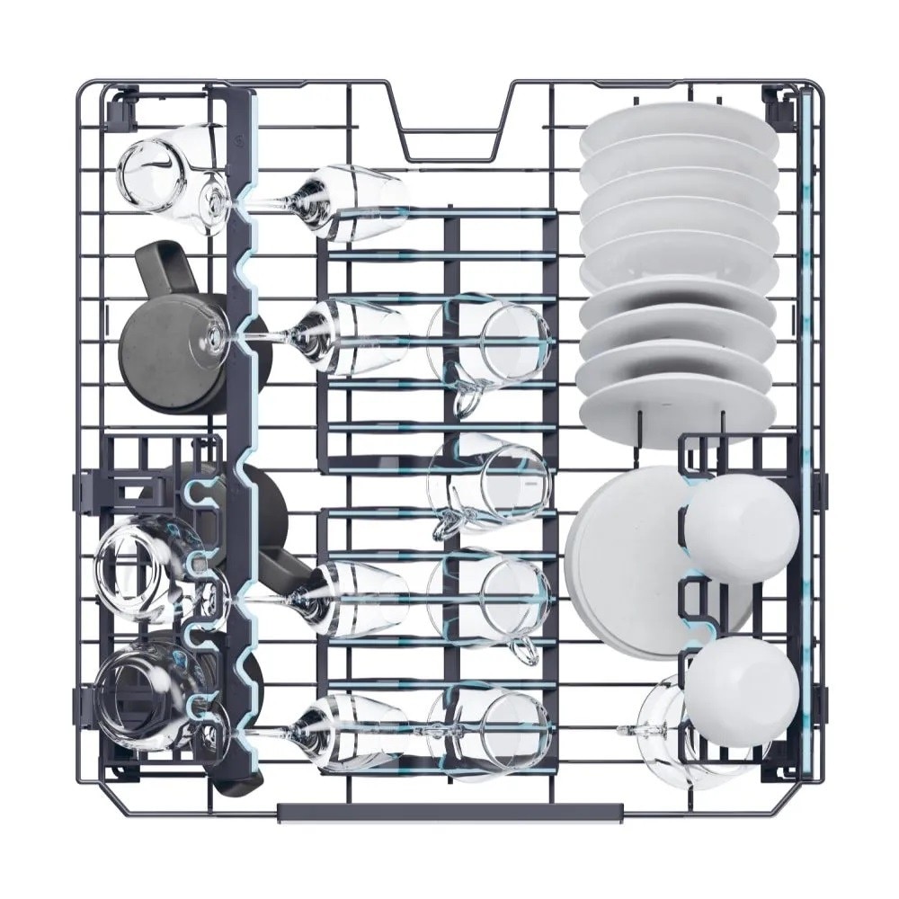 Máquina de Lavar Loiça Haier I-Pro Shine Série 5 XF 6B0M3PDX de 16 Conjuntos, 3º Cesto e de 59,7 cm - Inox Inox-9