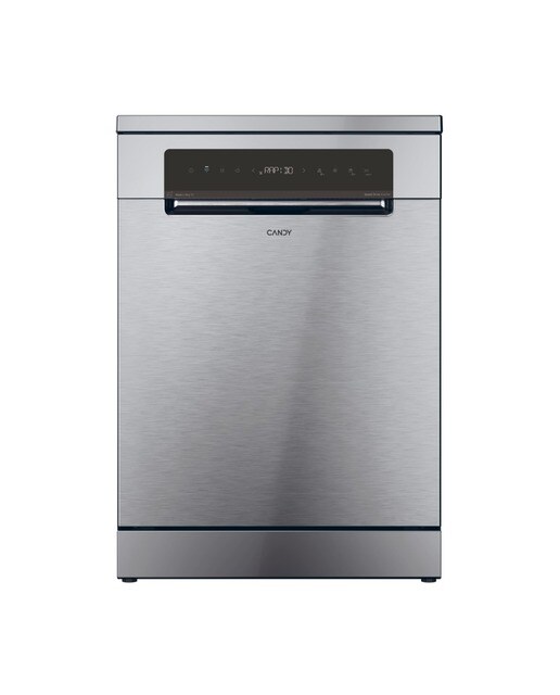 Imagem 0 de Máquina de Lavar Loiça Candy CNF 4A4S3PSX Rapidó, 3º Cesto, de 14 Conjuntos e de 60 cm - Inox