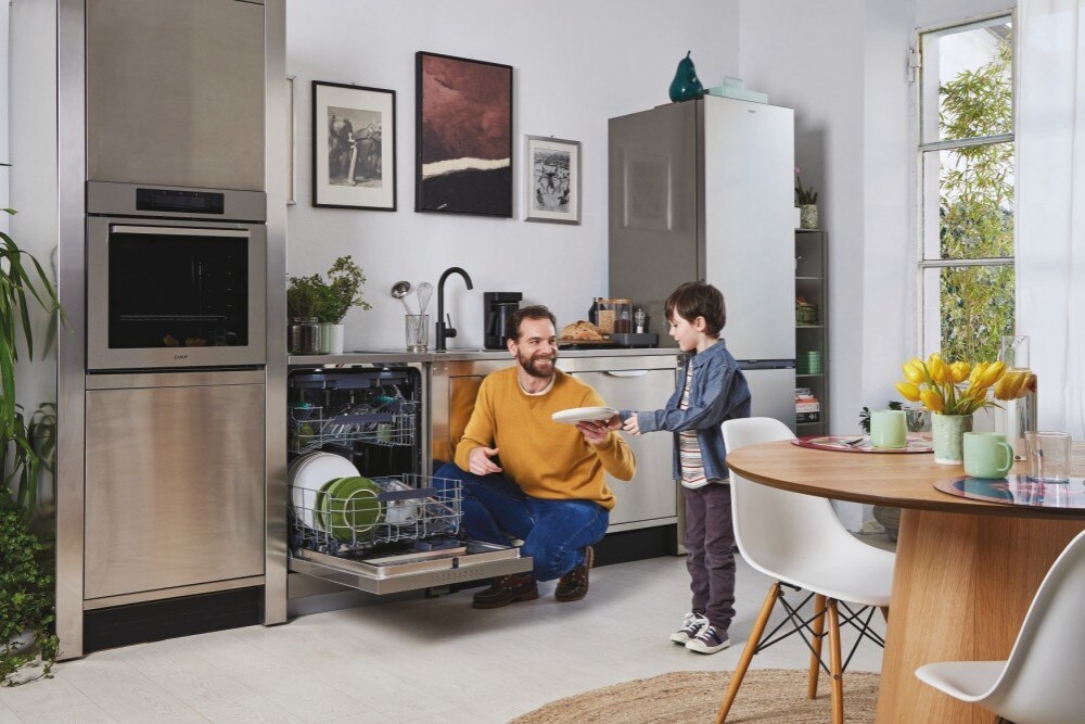Máquina de Lavar Loiça Candy CNF 4A4S3PSX Rapidó, 3º Cesto, de 14 Conjuntos e de 60 cm - Inox Inox-13