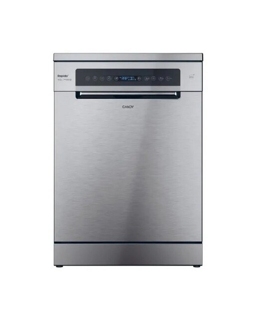 Imagem 0 de Máquina de Lavar Loiça Candy CF 6B4S1PX Rapidó, (Wi-Fi + BLE), 3º Cesto, de 16 Conjuntos e de 60 cm - Inox