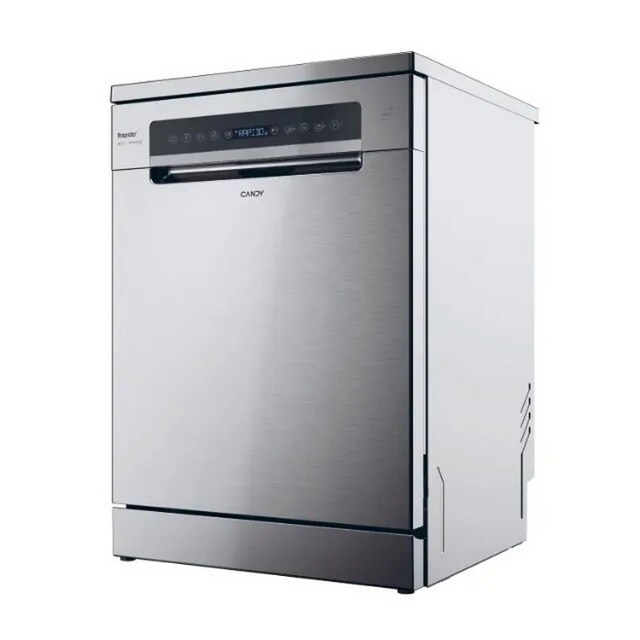 Máquina de Lavar Loiça Candy CF 6B4S1PX Rapidó, (Wi-Fi + BLE), 3º Cesto, de 16 Conjuntos e de 60 cm - Inox Inox-5