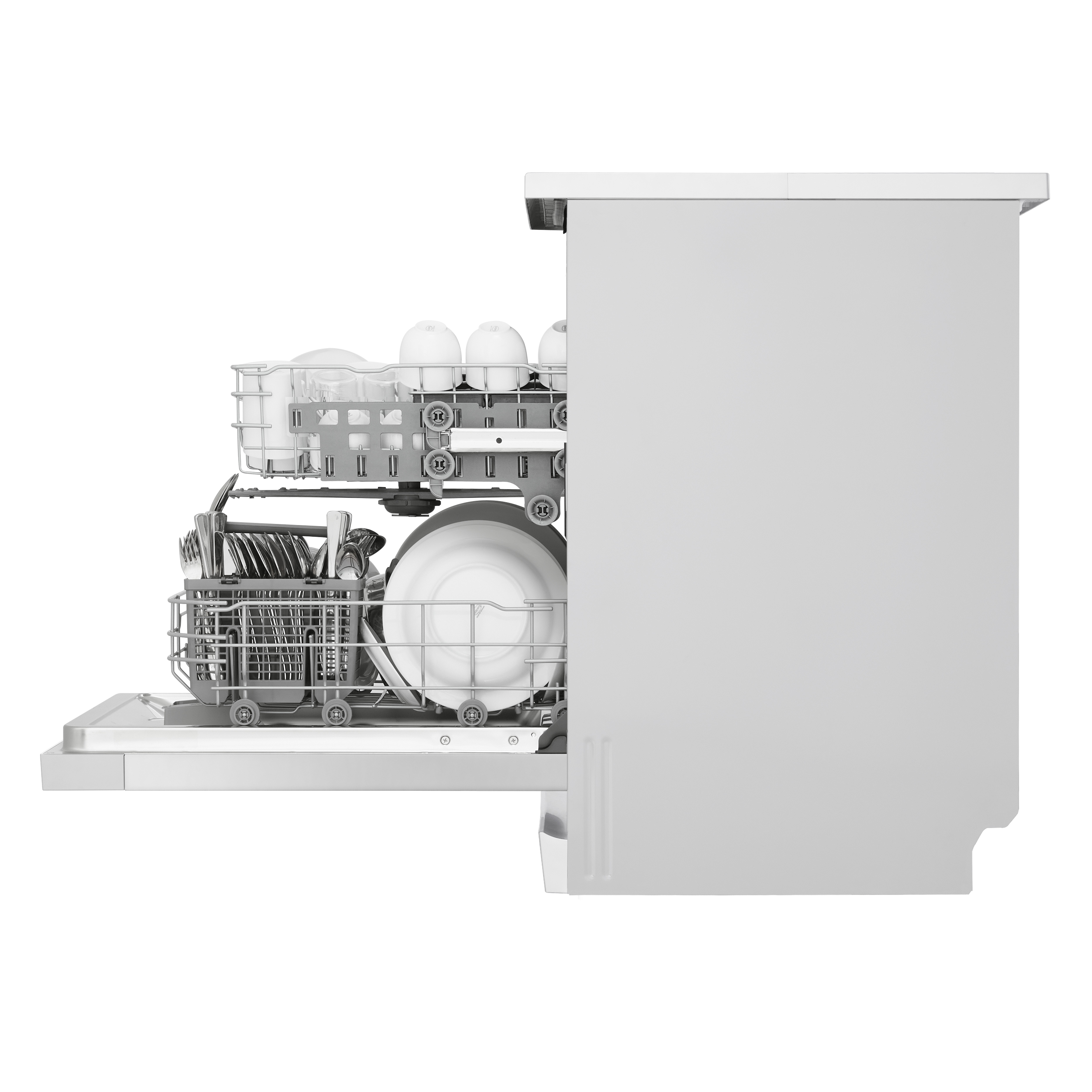Máquina de Lavar Loiça LG DF142FW QuadWashTM, de 14 conjuntos e 60 cm - Branco Branco-5
