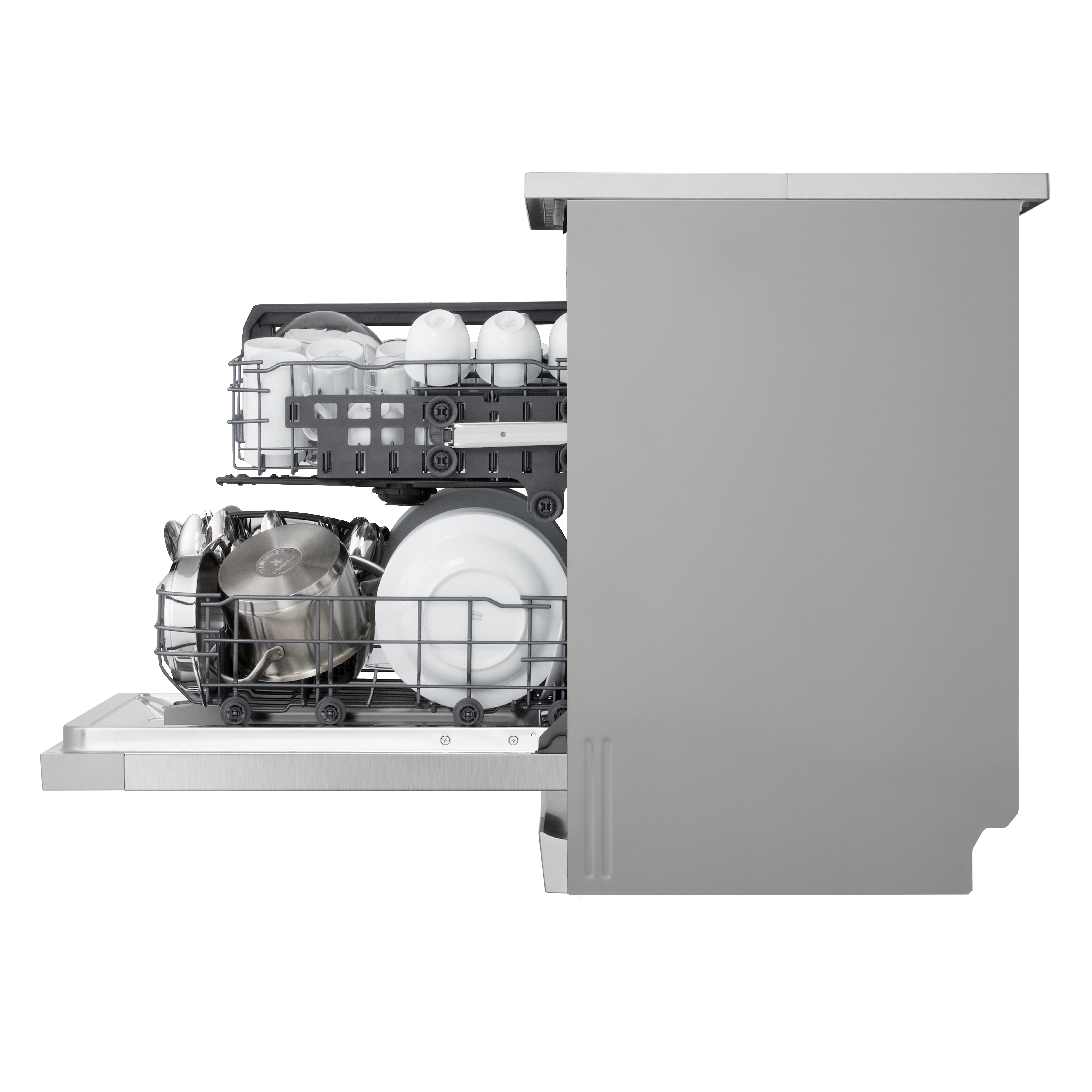 Máquina de Lavar Loiça Lg DF142FV QuadWashTM, de 14 Conjuntos e 60 cm - Inox Inox anti marcas-8