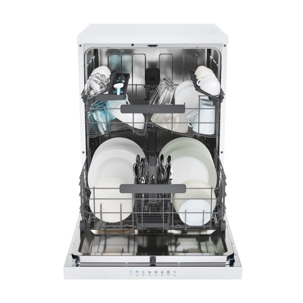 Máquina de Lavar Loiça Candy RapidÓ CF 4B7FOW de 14 Conjuntos e de 60 cm - Branco Branco-3