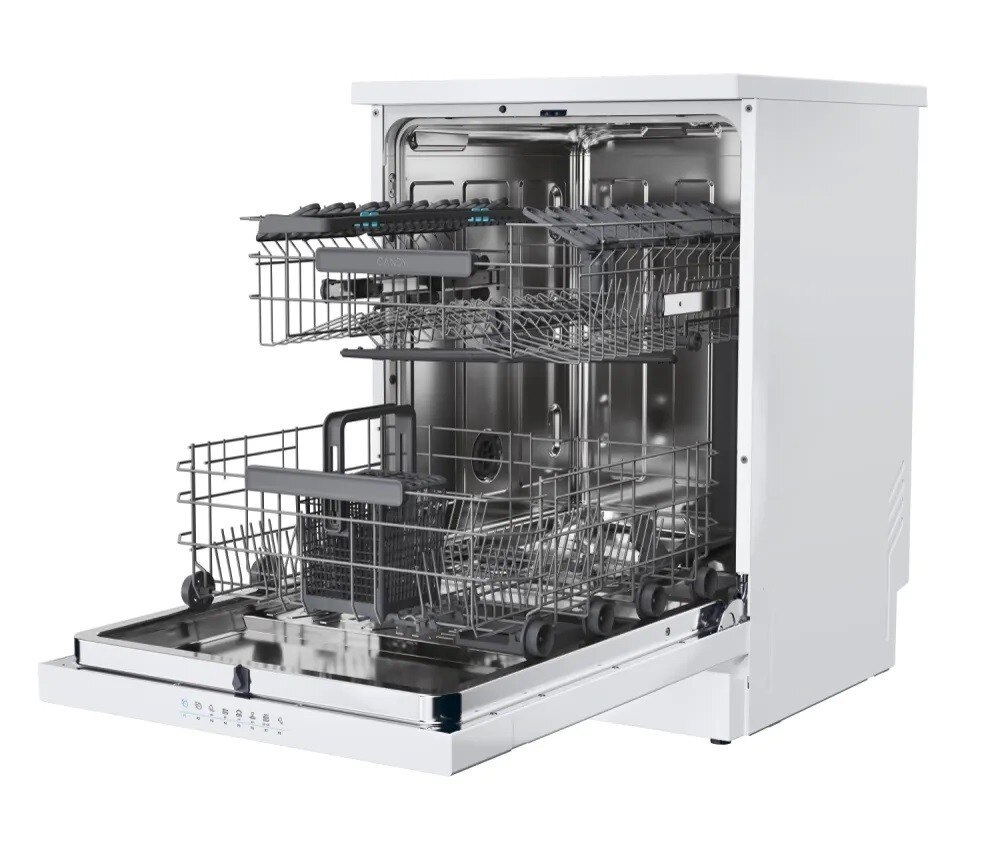 Máquina de Lavar Loiça Candy RapidÓ CF 4B7FOW de 14 Conjuntos e de 60 cm - Branco Branco-6