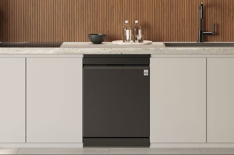 Máquina de Lavar Loiça LG DF587HMS QuadWash?, TrueSteam?, Easy Rack?Plus, para 14 Conjuntos e de 60 cm - Preto Mate Preto mate-6