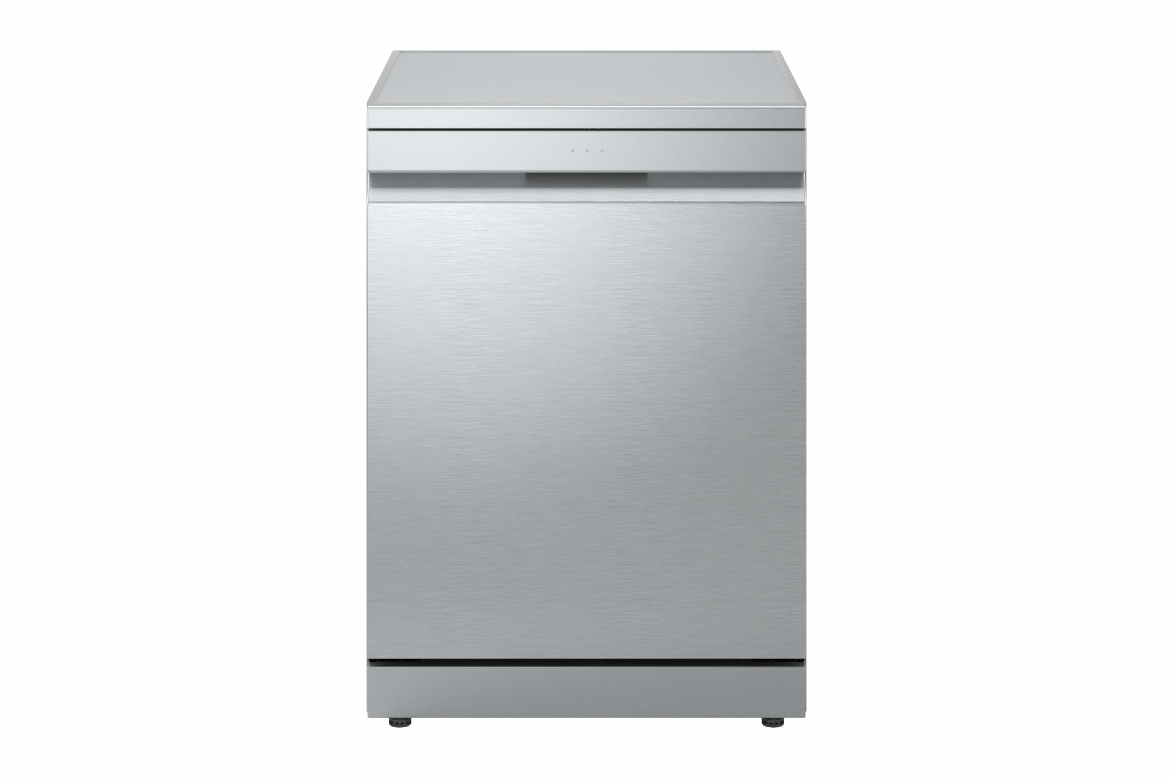 Máquina de Lavar Loiça LG DF375HVS de 14 conjuntos, 60 cm e com QuadWash Steam, Lavagem a Vapor e 3ª Bandeja - Prime Silver Silver-3