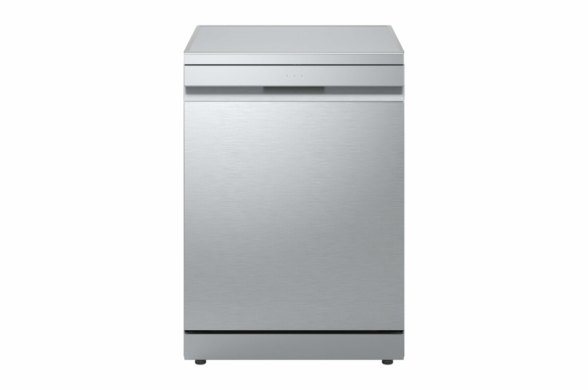 Máquina de Lavar Loiça LG DF375HVS de 14 conjuntos, 60 cm e com QuadWash Steam, Lavagem a Vapor e Terceira Bandeja Silver-3