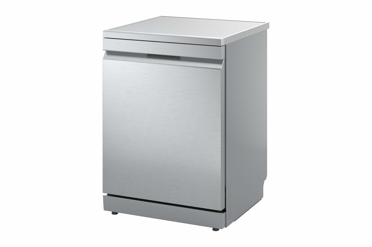 Máquina de Lavar Loiça LG DF375HVS de 14 conjuntos, 60 cm e com QuadWash Steam, Lavagem a Vapor e Terceira Bandeja Silver-7