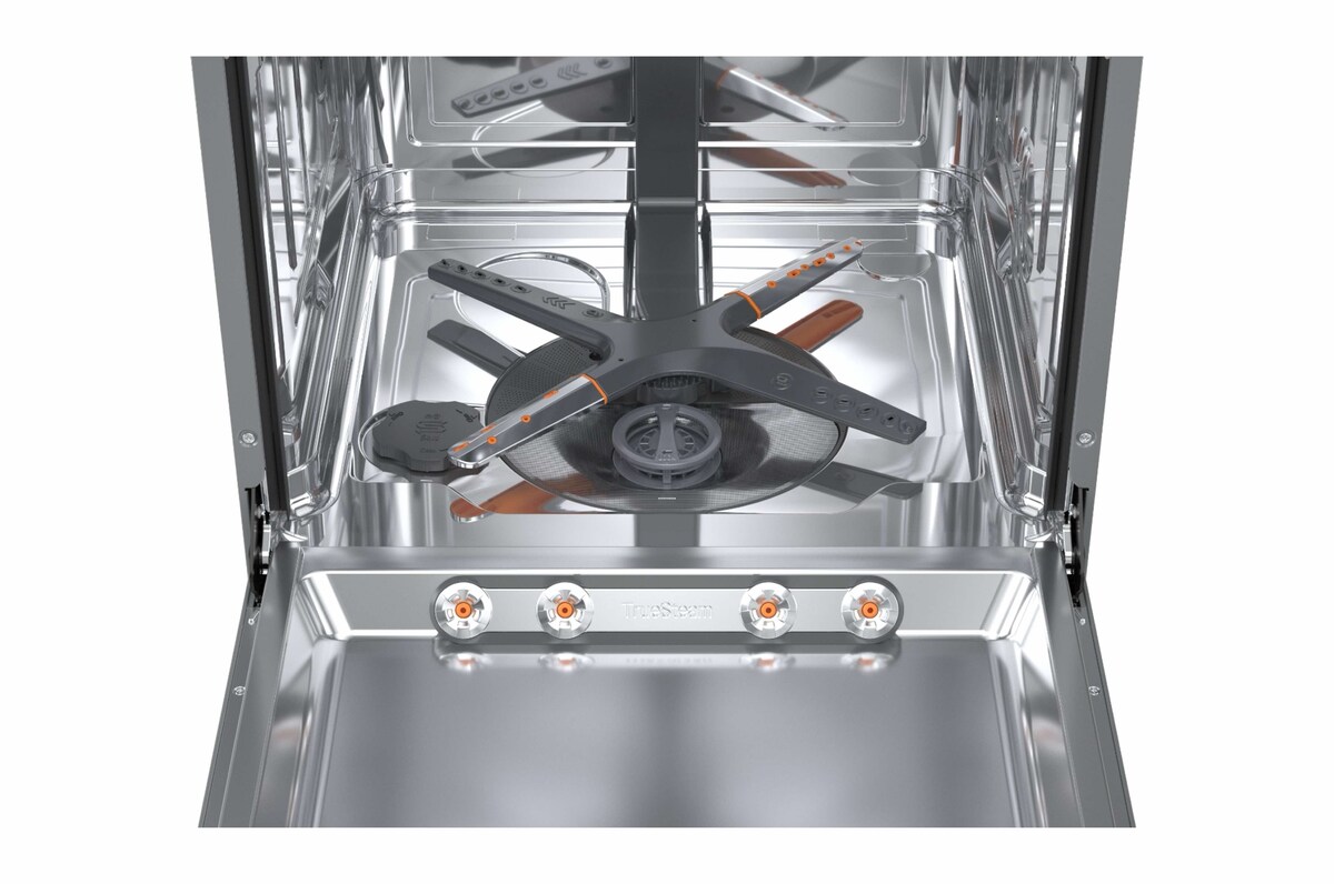 Máquina de Lavar Loiça LG DF375HVS de 14 conjuntos, 60 cm e com QuadWash Steam, Lavagem a Vapor e Terceira Bandeja Silver-10