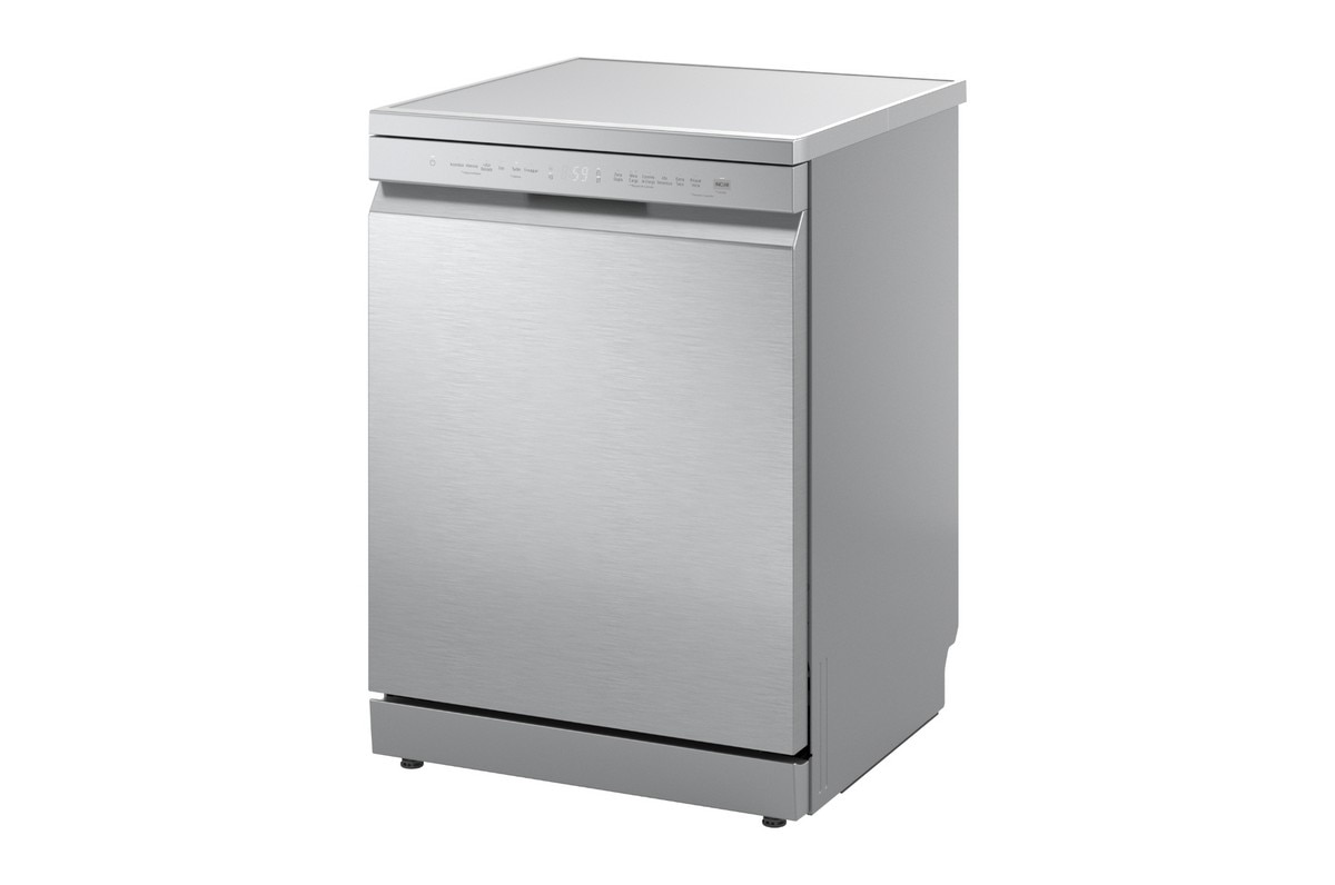 Máquina de Lavar Loiça LG DF273FV de 14 Conjuntos, 3ªBandeja e 60 cm - Prime Silver Silver-10