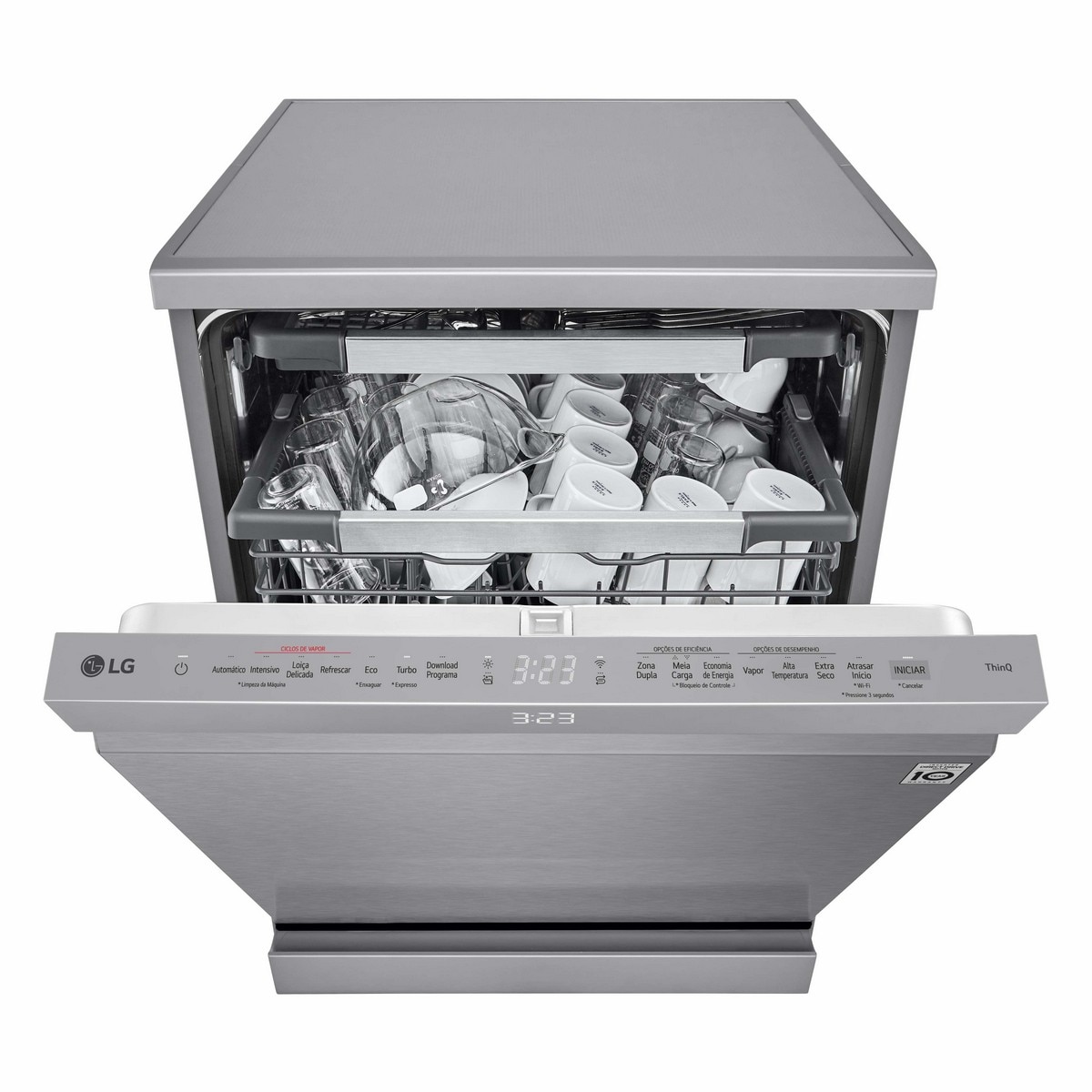 Máquina de Lavar Loiça LG DF587HVS de 14 Conjuntos e 60 cm - Inox Inox-4