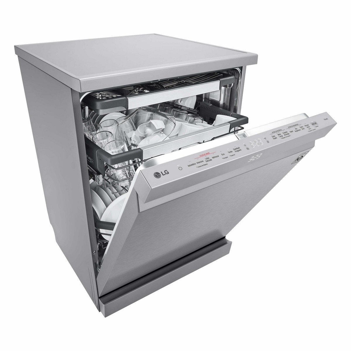 Máquina de Lavar Loiça LG DF587HVS de 14 Conjuntos e 60 cm - Inox Inox-7