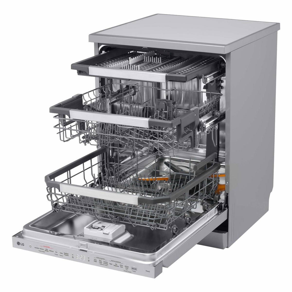 Máquina de Lavar Loiça LG DF587HVS de 14 Conjuntos e 60 cm - Inox Inox-8