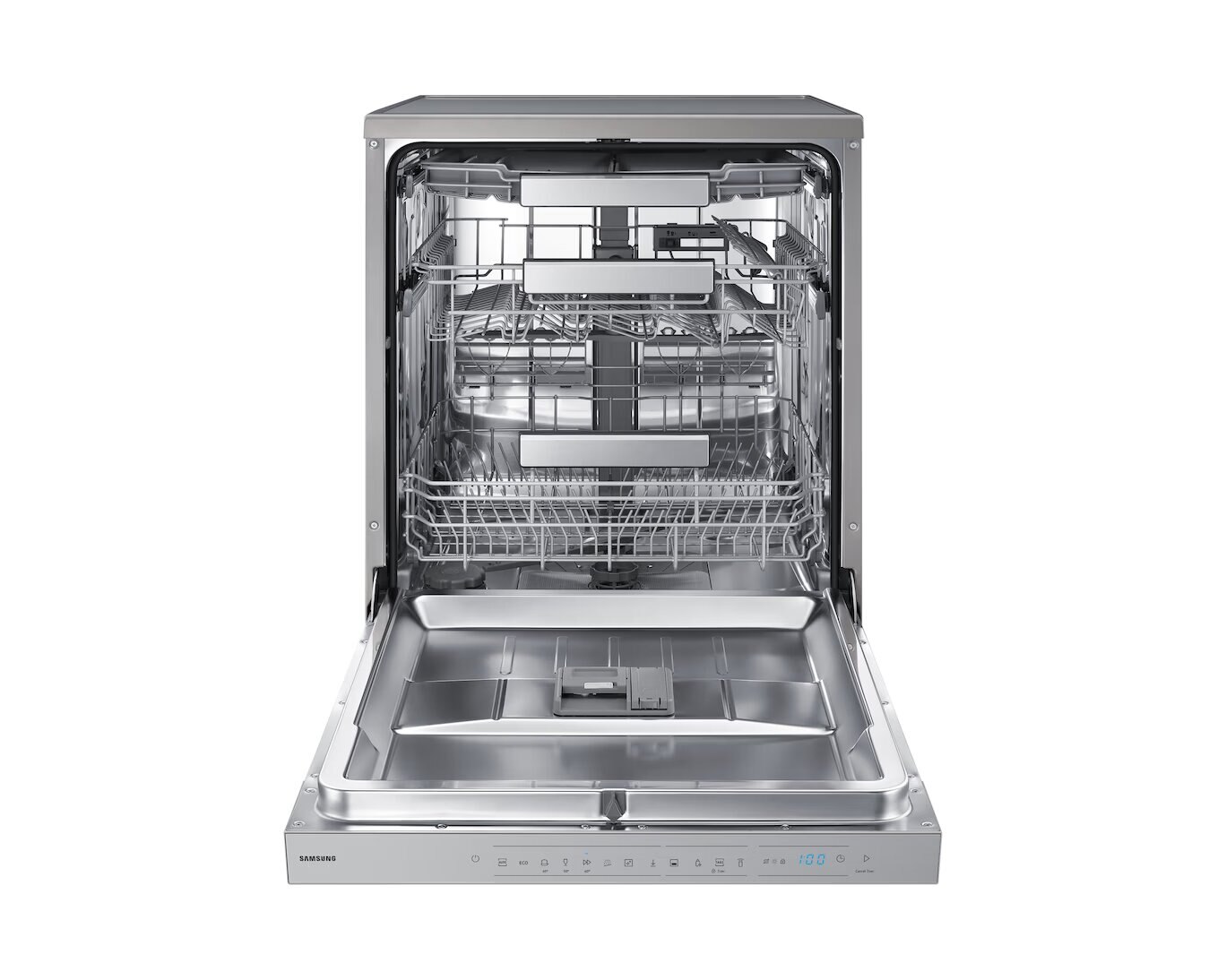 Máquina de Lavar Loiça Samsung DW70H73YCFRU1 de 14 Conjuntos e 60 cm - Aço Inox Aço inoxidável-4