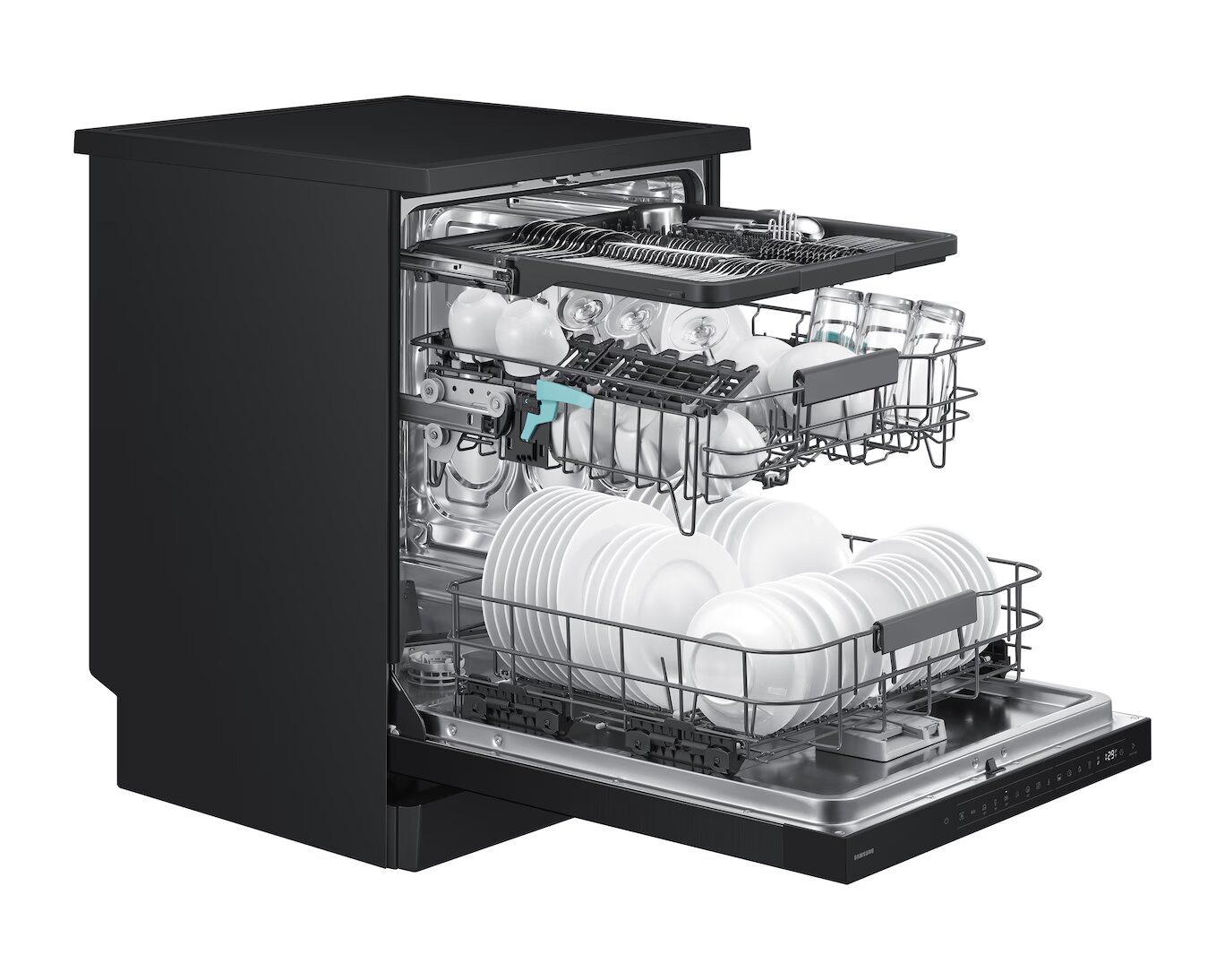 Máquina de Lavar Loiça Samsung DW80H73YBFFU1 Bespoke AI, de 14 Conjuntos e 60 cm Grafite-6