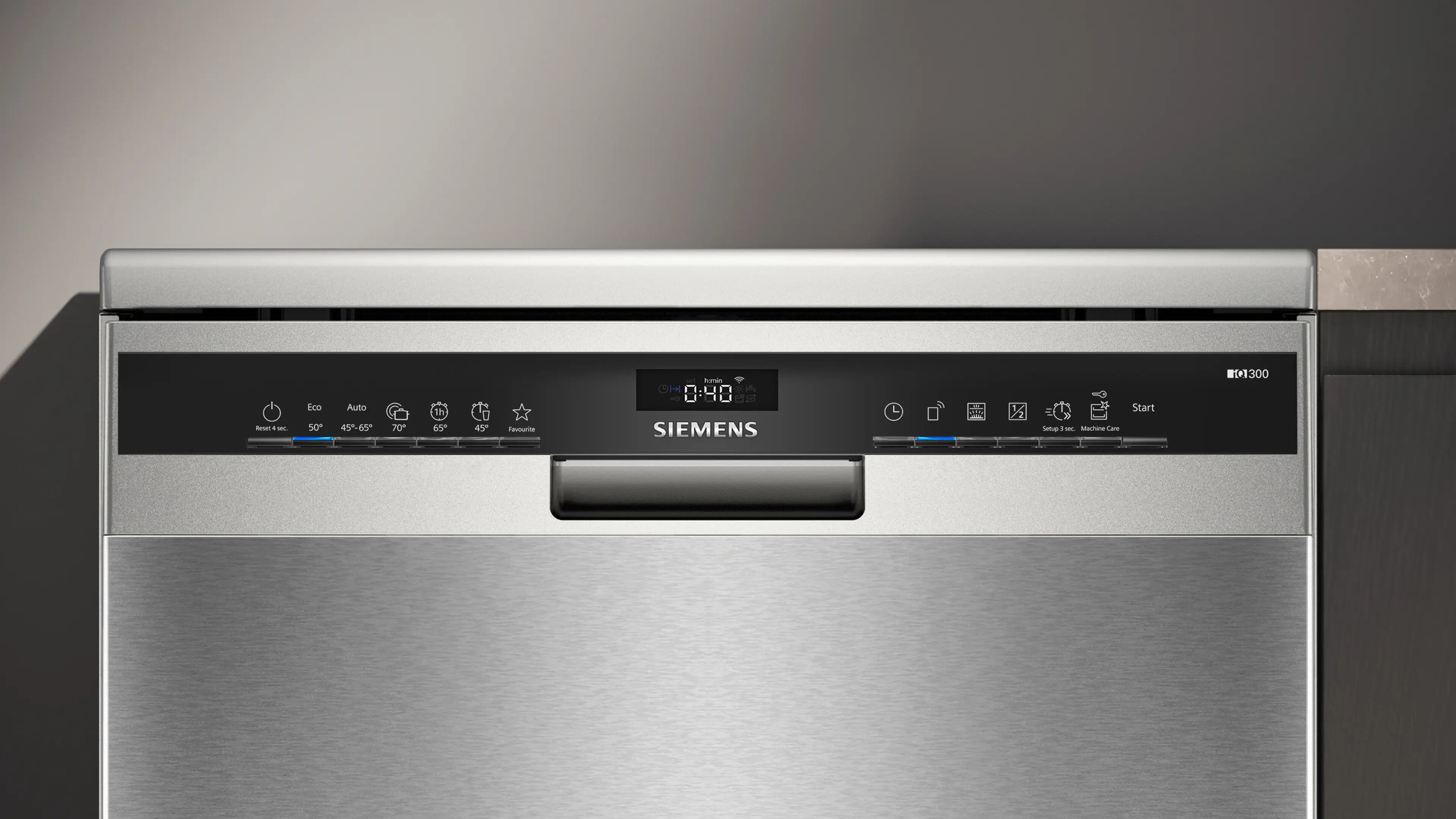 Máquina de Lavar Loiça Siemens Q300 SN23HI05ME de 14 Conjuntos e 60 cm - Aço Antidedadas Aço Antimarcas-4