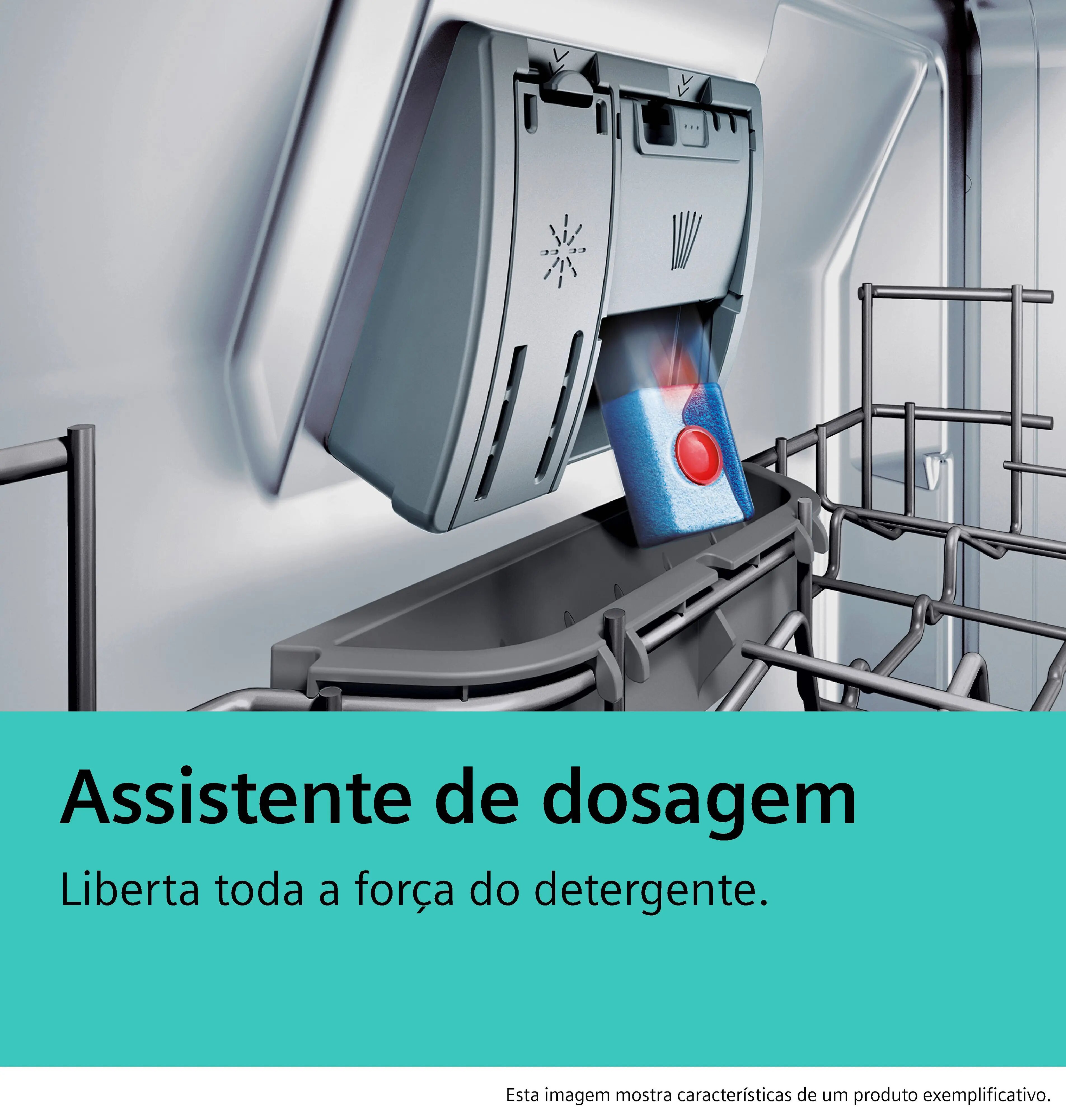 Máquina de Lavar Loiça Siemens Q300 SN23HI05ME de 14 Conjuntos e 60 cm - Aço Antidedadas Aço Antimarcas-6