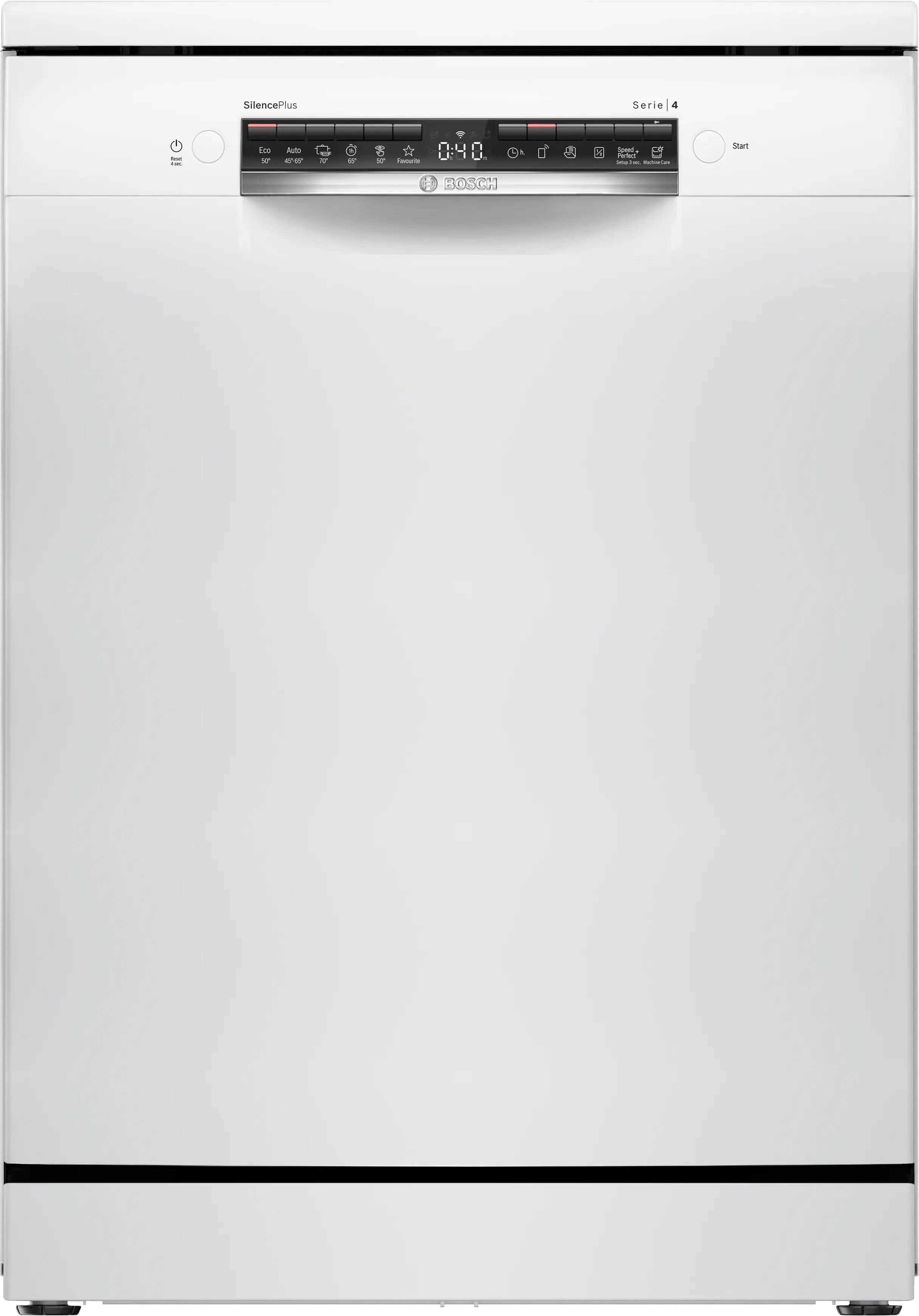 Imagem 0 de Máquina de Lavar Loiça Bosch Serie 4 SMS4ENW06E EfficientDry, AquaStop, Home Connect de 13 Conjuntos e 60 cm - Branco