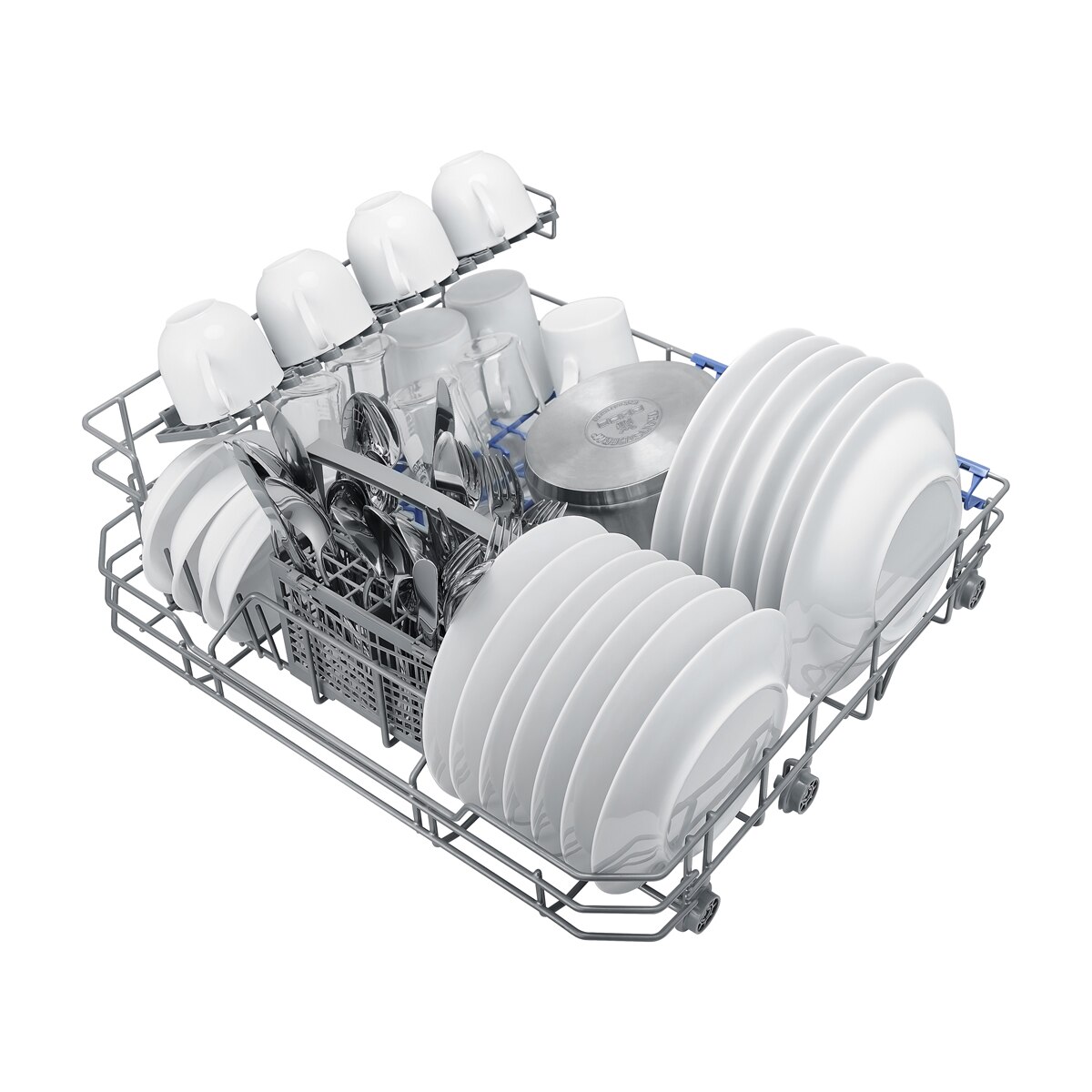 Máquina de Lavar Loiça Midea MTD55S400W - GR Compacta, de 6 Conjuntos e 60 cm - Branco Branco-7