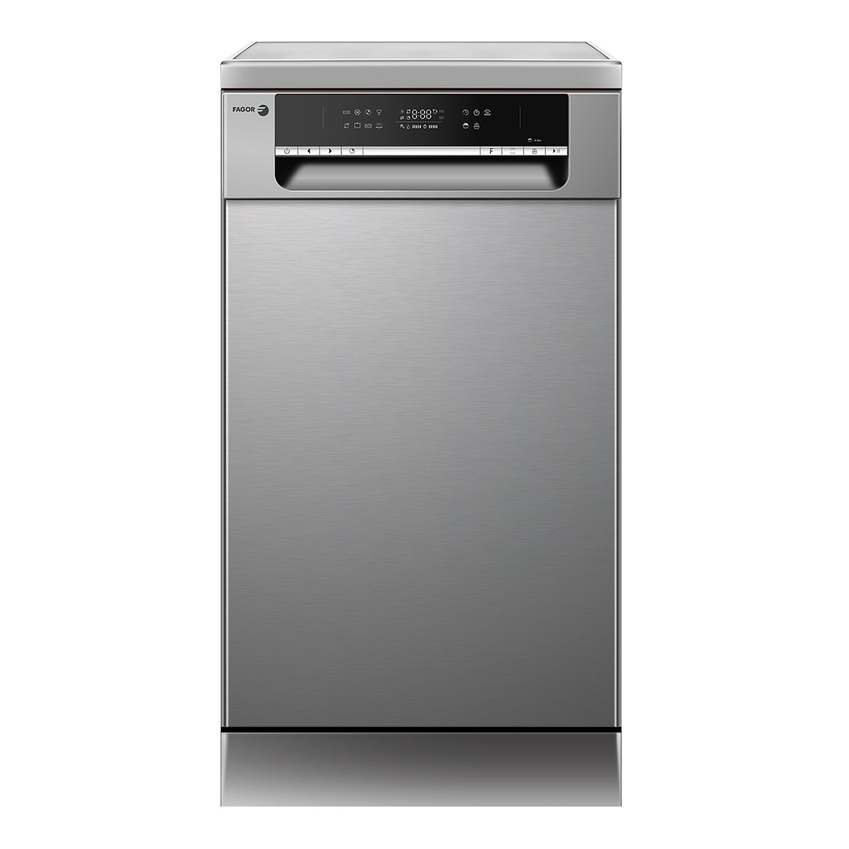 Imagem 0 de Máquina de Lavar Loiça Fagor 4LVF-423ADX Autodoor, de 10 Conjuntos e 45cm - Silver