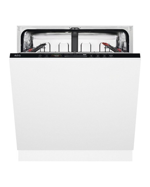 Imagem 0 de Máquina de Lavar Loiça Encastrável AEG FSE63307P AutoSensor, TimeBeam e AirDry para 12 Talheres e de 60 cm - Painel Preto
