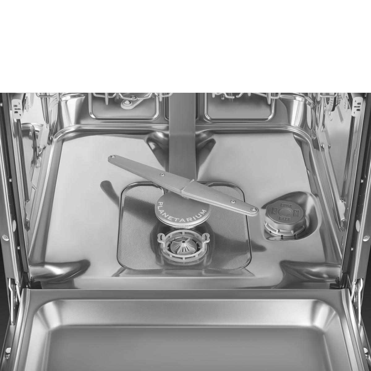 Máquina de Lavar Loiça Sob Bancada Smeg Anni 50 STFABWH3 Sistema de Lavagem Planetário, de 13 Talheres e de 60 cm - Branco Polido Branco-7
