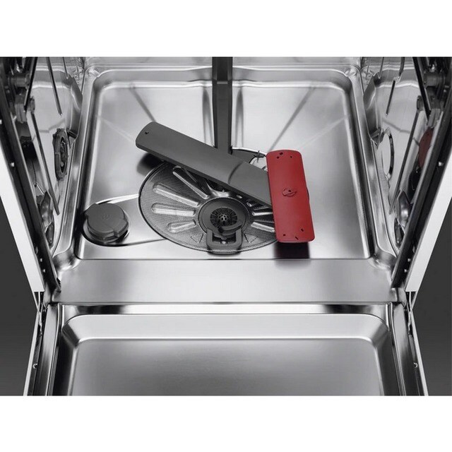 Máquina de Lavar Loiça Encastrável AEG FEE63606PM AirDry, Soft Grips e SoftSpikes para 13 Talheres e de 60 cm - Painel Inox 9