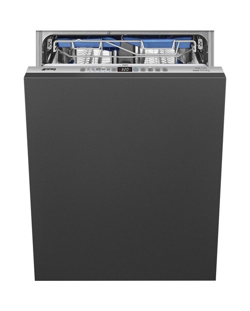 Imagem 0 de Máquina de Lavar Loiça Encastrável Smeg Universal ST323PM Sistema de Lavagem Planetário, de 14 Talheres e de 60 cm - Cinza
