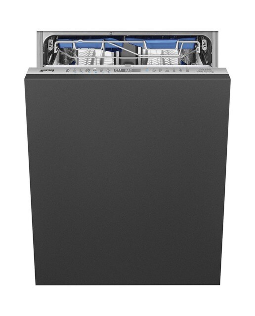 Imagem 0 de Máquina de Lavar Loiça Encastrável Smeg Universal STL324BQL Sistema de Lavagem Planetário, de 14 Talheres e de 60 cm - Cinza