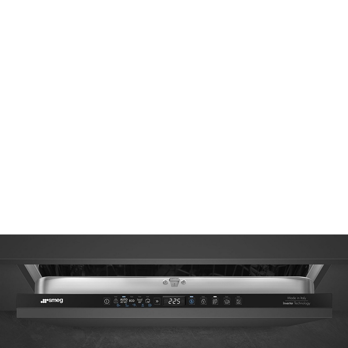 Máquina de Lavar Loiça Encastrável Smeg Universal STL232CL Sistema de Lavagem Orbital de 13 Talheres e de 60 cm - Painel Preto Preto-6