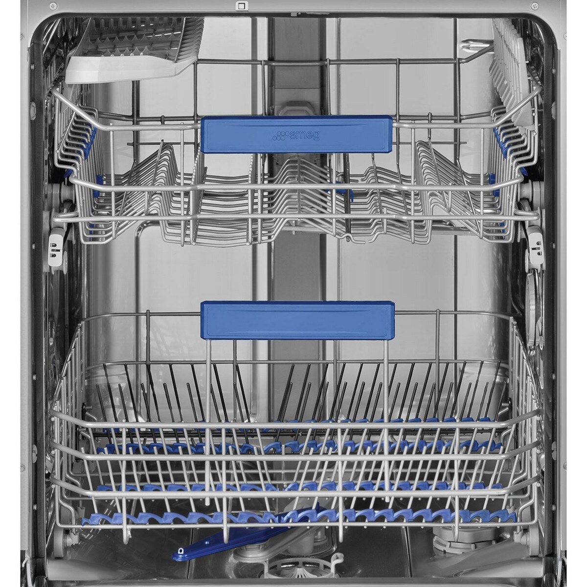 Máquina de Lavar Loiça Encastrável Smeg Universal STL232CL Sistema de Lavagem Orbital de 13 Talheres e de 60 cm - Painel Preto Preto-10