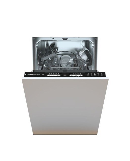 Imagem 0 de Máquina de Lavar Loiça Encastrável Candy Brava CDIH 2L1047 para 10 Talheres e de 45 cm - Painel Branco
