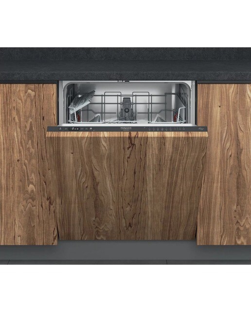 Imagem 0 de Máquina de Lavar Loiça Encastrável Hotpoint H2I HD526 A de 14 Conjuntos e 60 cm - Painel Preto