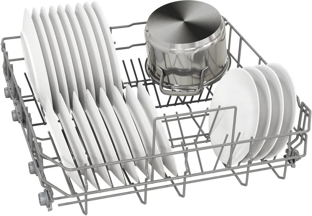 Máquina de Lavar Loiça Encastrável Siemens iQ100 SN615X03EE 3º Cesto, de 13 Conjuntos e 60 cm 4