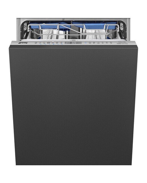 Máquina de Lavar Loiça Encastrável Smeg Universal STL324AQLH de 14 Conjuntos e de 60 cm Inox-1