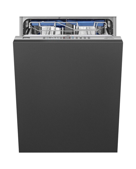 Máquina de Lavar Loiça Smeg Universal STL323BQLH para 14 Conjuntos e de 60 cm Inox-1