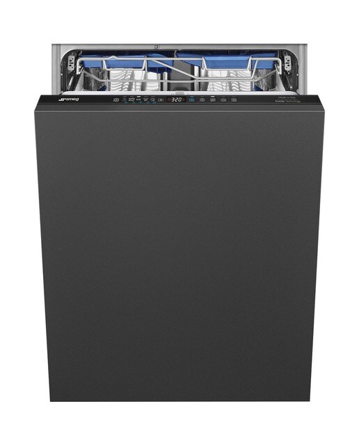 Máquina de Lavar Loiça Encastrável Smeg Universal STL323AL de 13 Conjuntos e de 60 cm Inox-1
