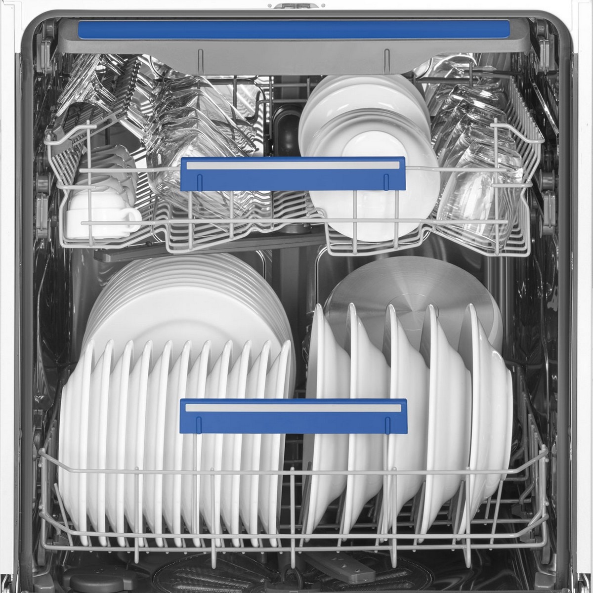 Máquina de Lavar Loiça Encastrável Smeg Universal STL362DQ de 14 Conjuntos e de 60 cm Inox-8